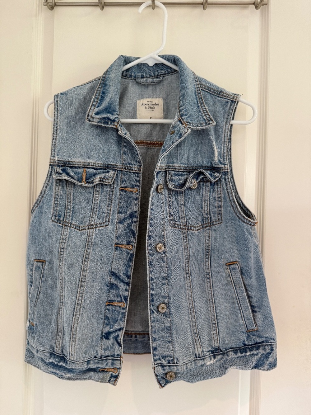 A&F Denim Vest